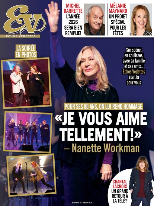 Title details for Échos Vedettes by TVA Publications Inc. - Available